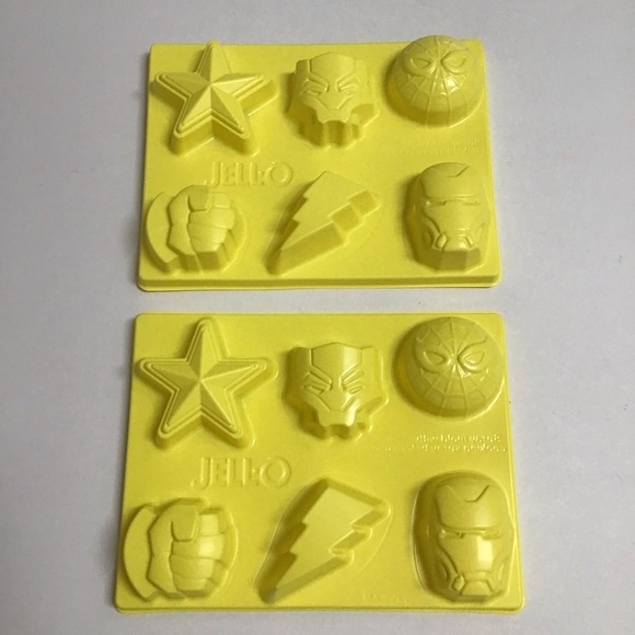 Marvel Avengers Jello Jigglers Molds Kit 12 Jello Shots Bar NO JELLO NEW 2020 - Picture 2 of 9